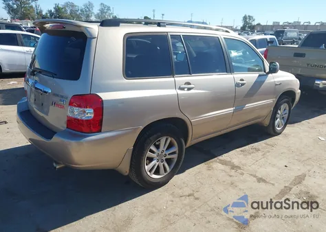 2007 Toyota Highlander Hybrid V6 from USA, damaged, VIN JTEHW21A170039934